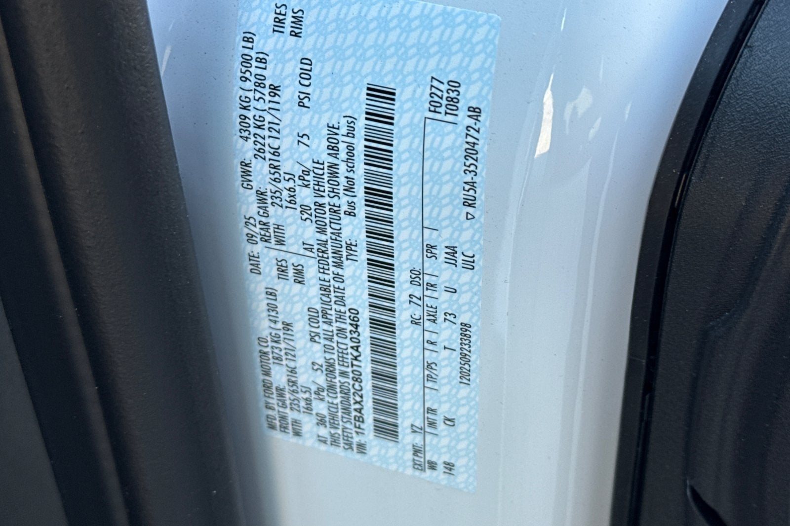 2026 Ford Transit-350 XL