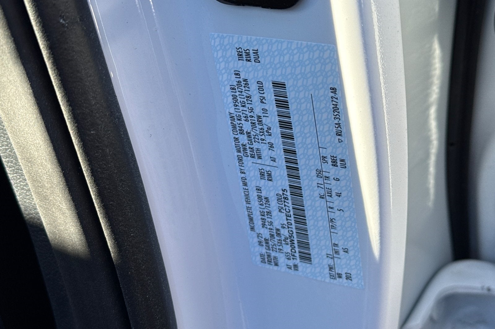 2026 Ford F-550SD XL DRW 4D Crew Cab/Chassis 12' Knapheide Contractor Body