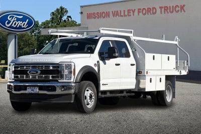 2026 Ford F-550SD XL DRW 4D Crew Cab/Chassis 12' Knapheide Contractor Body
