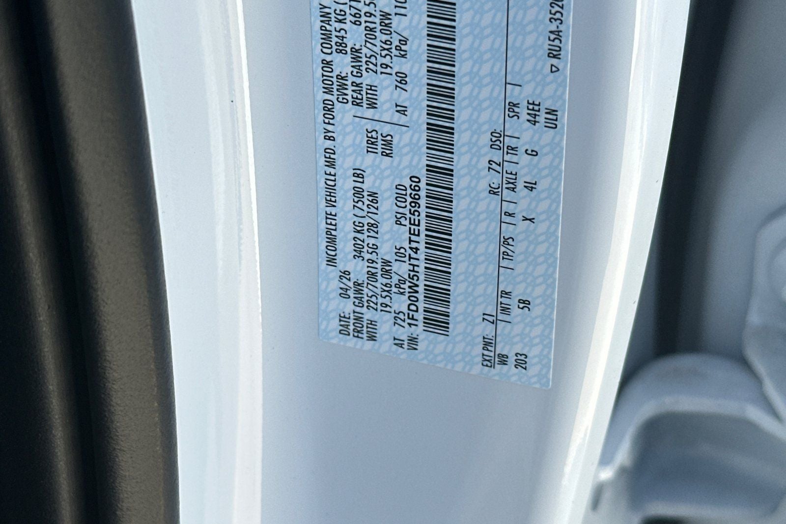2026 Ford F-550SD Lariat DRW