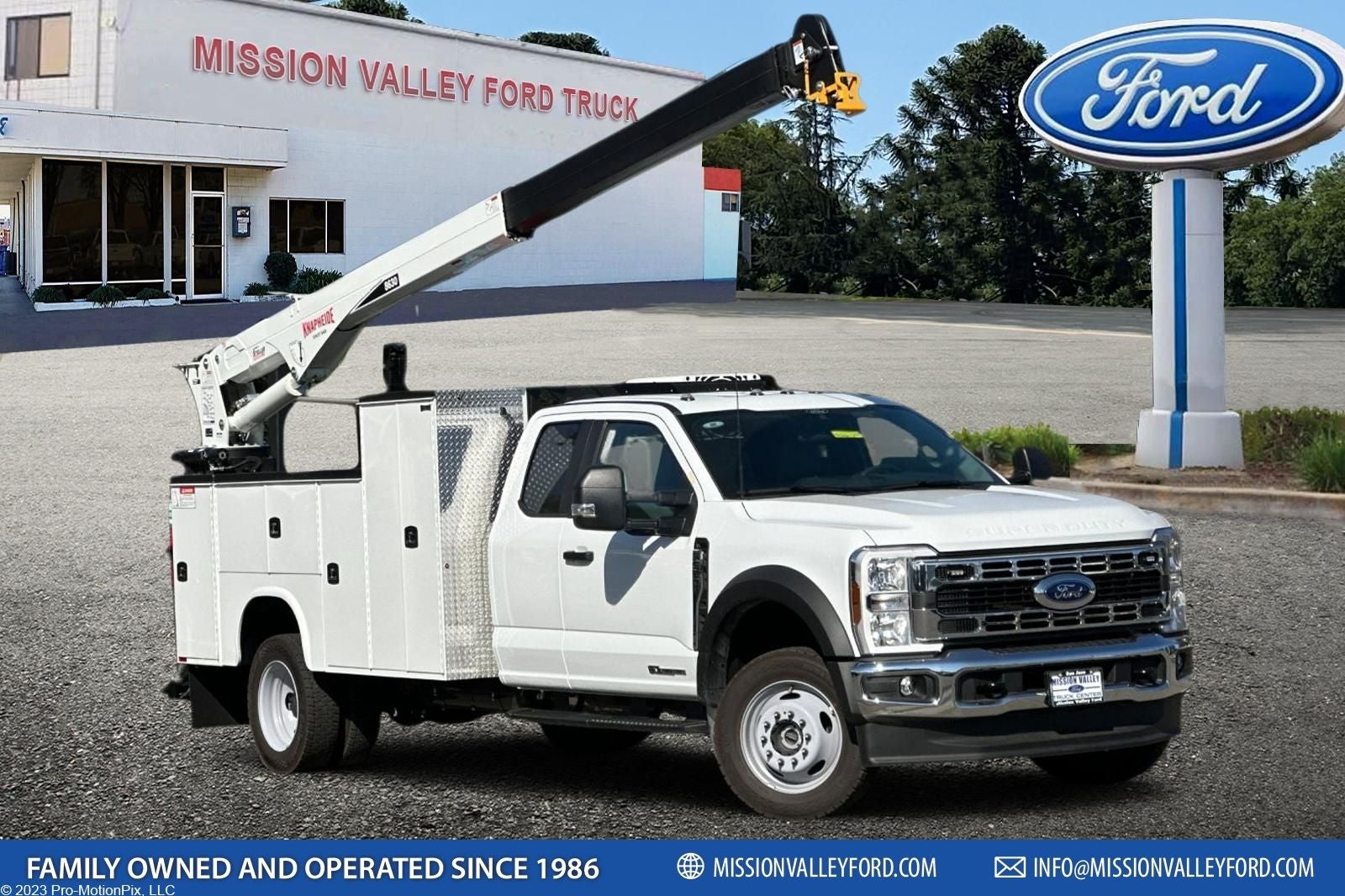 2026 Ford F-550SD XL DRW 11' Knapheide Crane Body