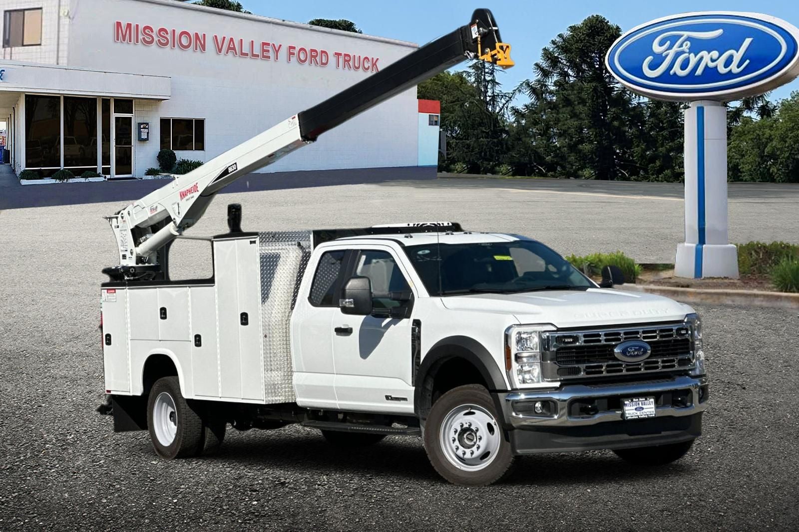 2026 Ford F-550SD XL DRW 11' Knapheide Crane Body