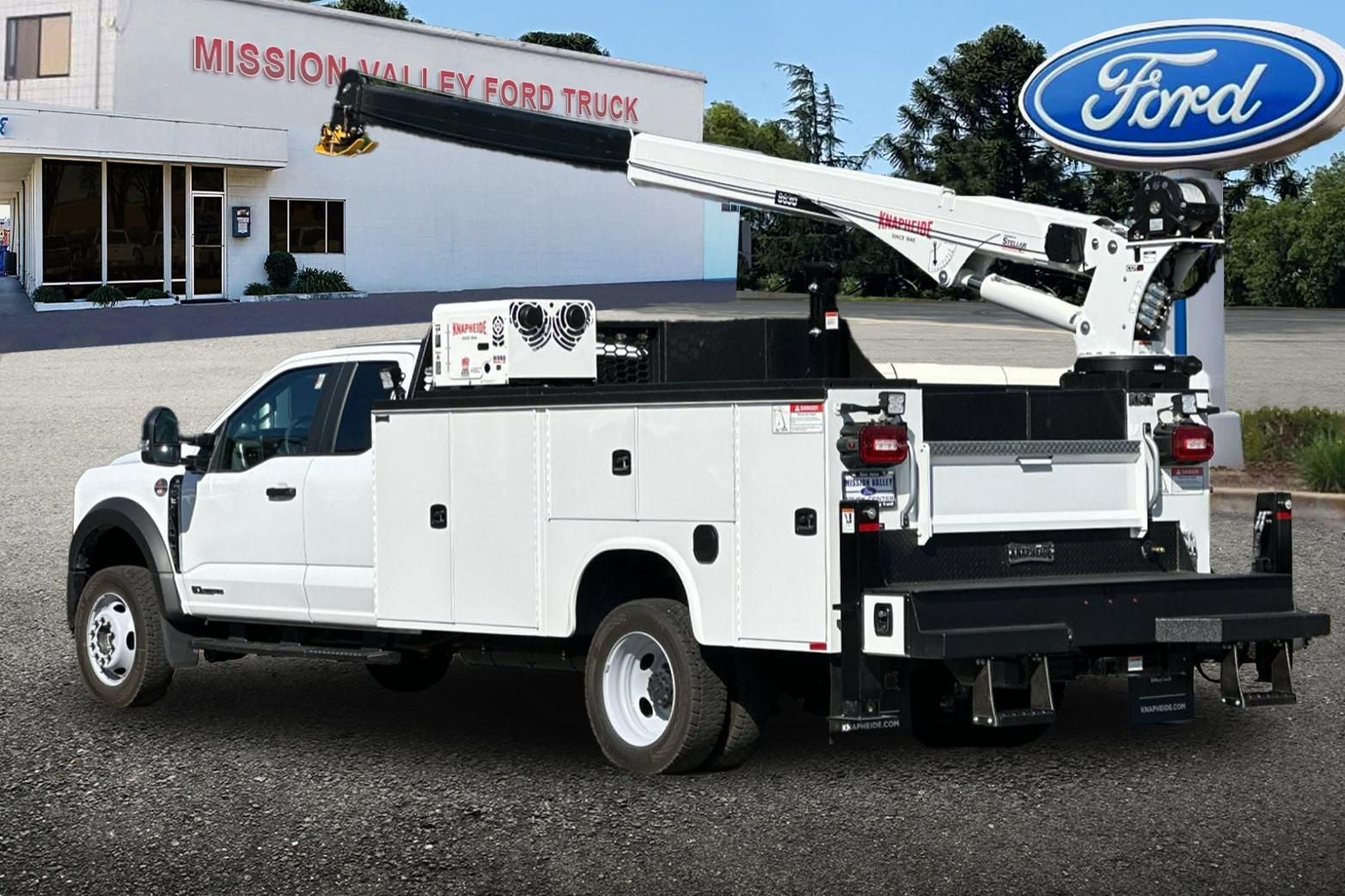 2026 Ford F-550SD XL DRW 11' Knapheide Crane Body