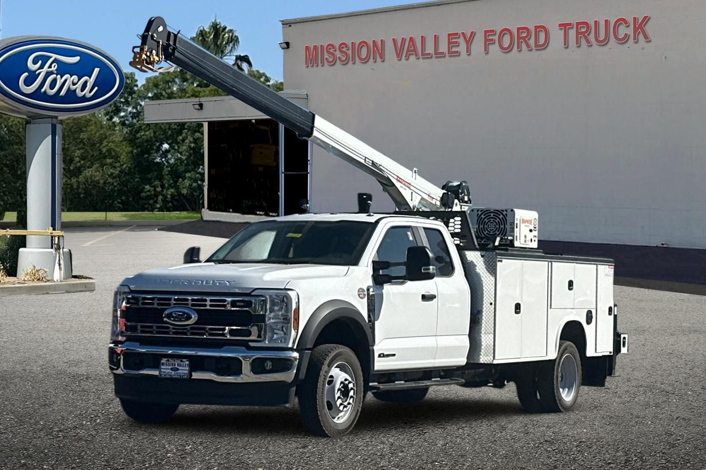 2026 Ford F-550SD XL DRW 11' Knapheide Crane Body
