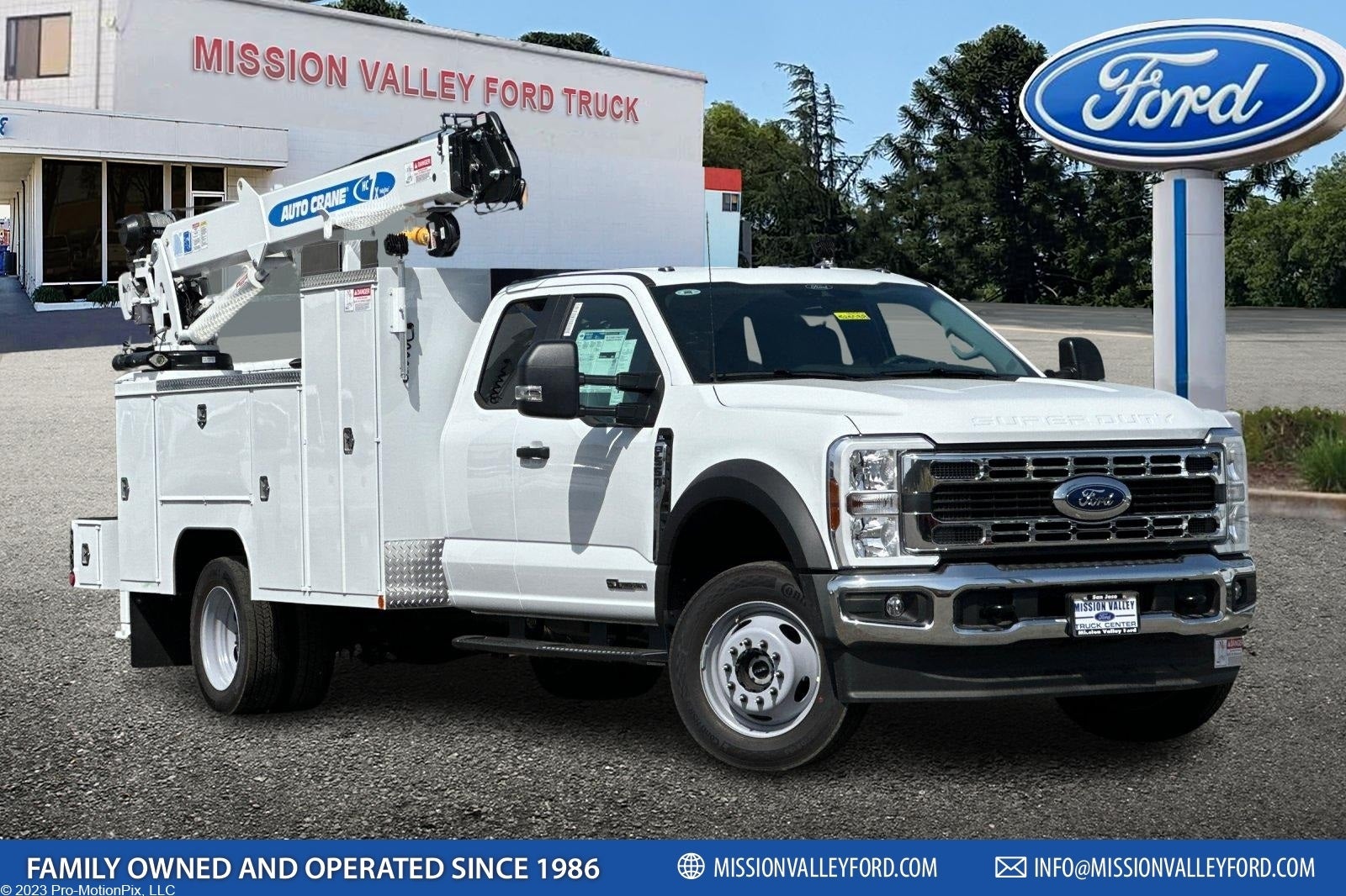 2025 Ford F-550SD XL DRW Scelzi Crane Body