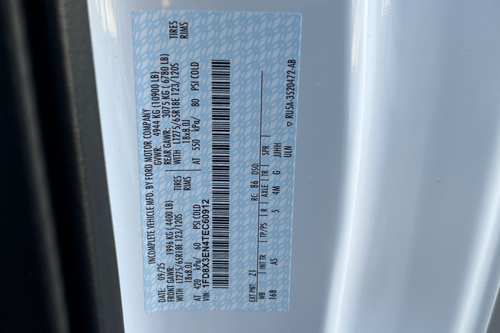 2026 Ford F-350SD XL 9' Harbor Service Body