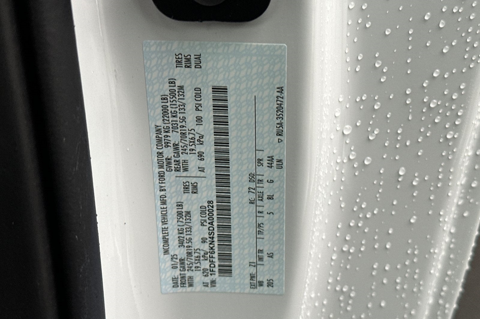 2025 Ford F-600SD 14' Switch N Go Dump Body