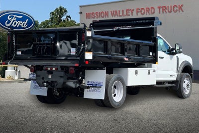 2024 Ford F-600SD DRW 2D Standard Cab 4/6 Yard Rugby Dump Body