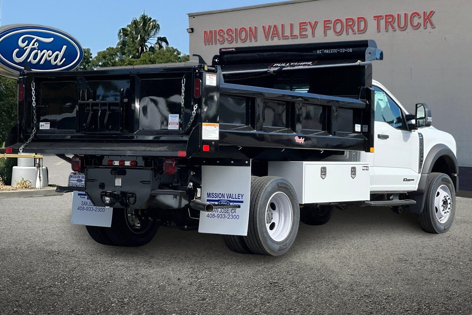 2024 Ford F-600SD DRW 2D Standard Cab 4/6 Yard Rugby Dump Body