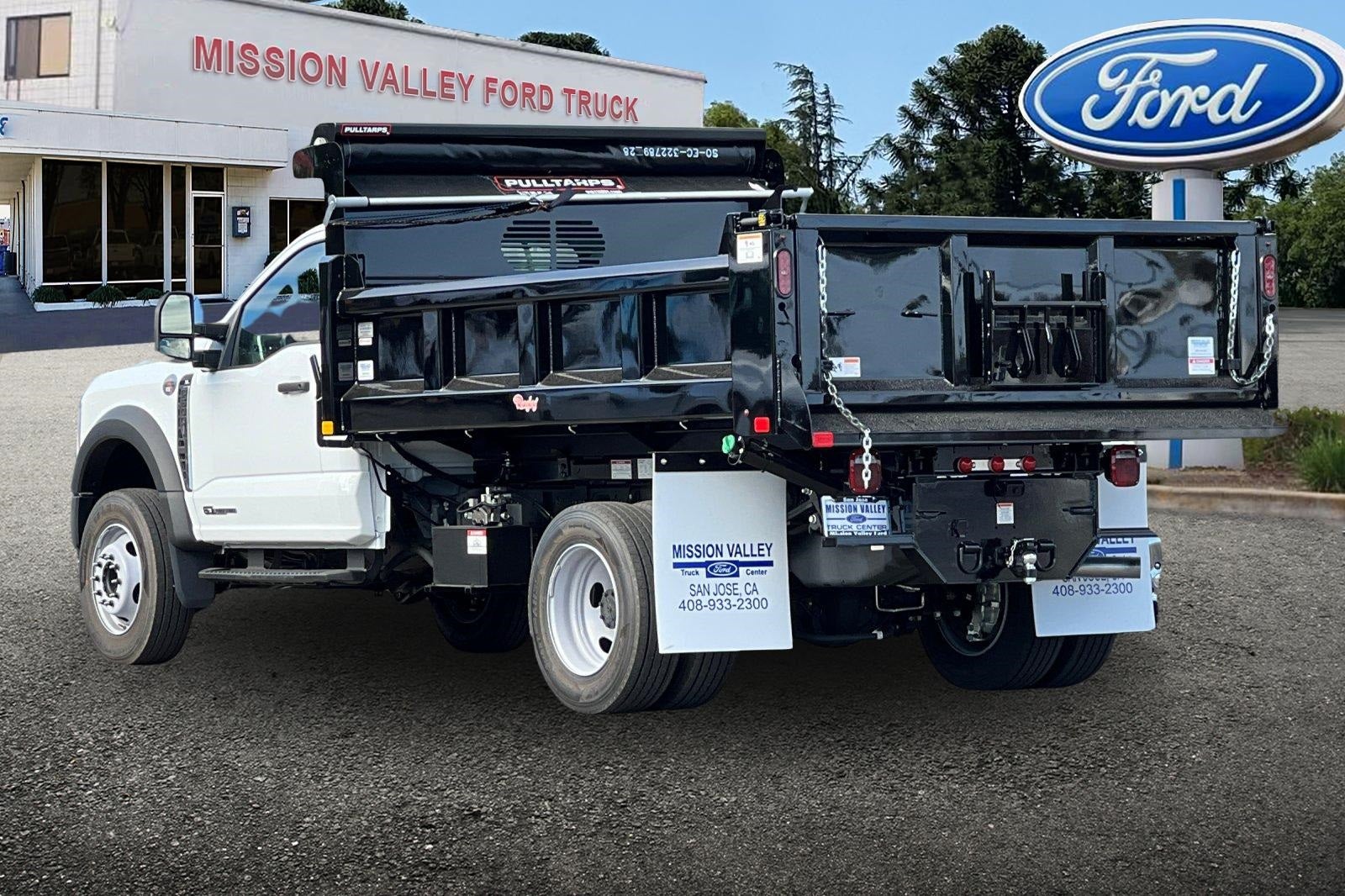 2024 Ford F-600SD DRW 2D Standard Cab 4/6 Yard Rugby Dump Body