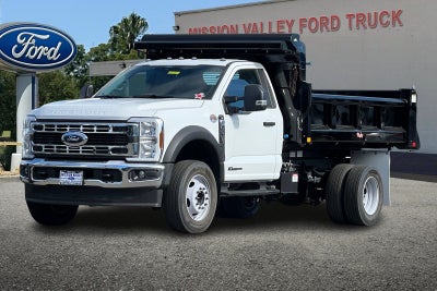 2024 Ford F-600SD DRW 2D Standard Cab 4/6 Yard Rugby Dump Body