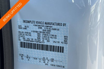 2026 Ford F-650SD Base 5/7 Yard Rugby Dump