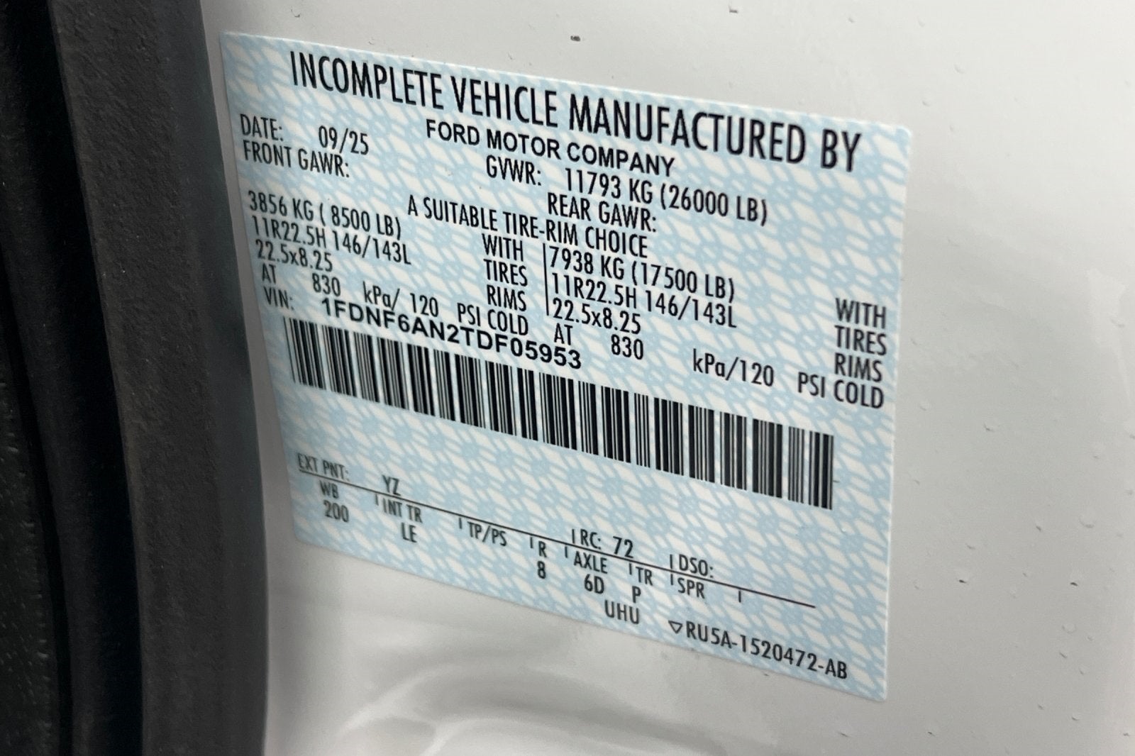 2026 Ford F-650SD Base