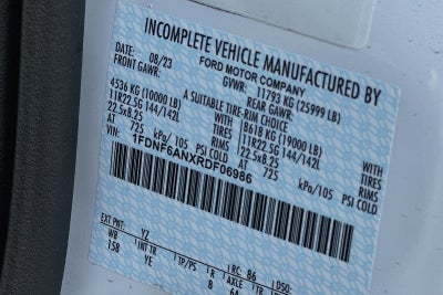 2024 Ford F-650SD Base 5/7 Rugby Dump Body