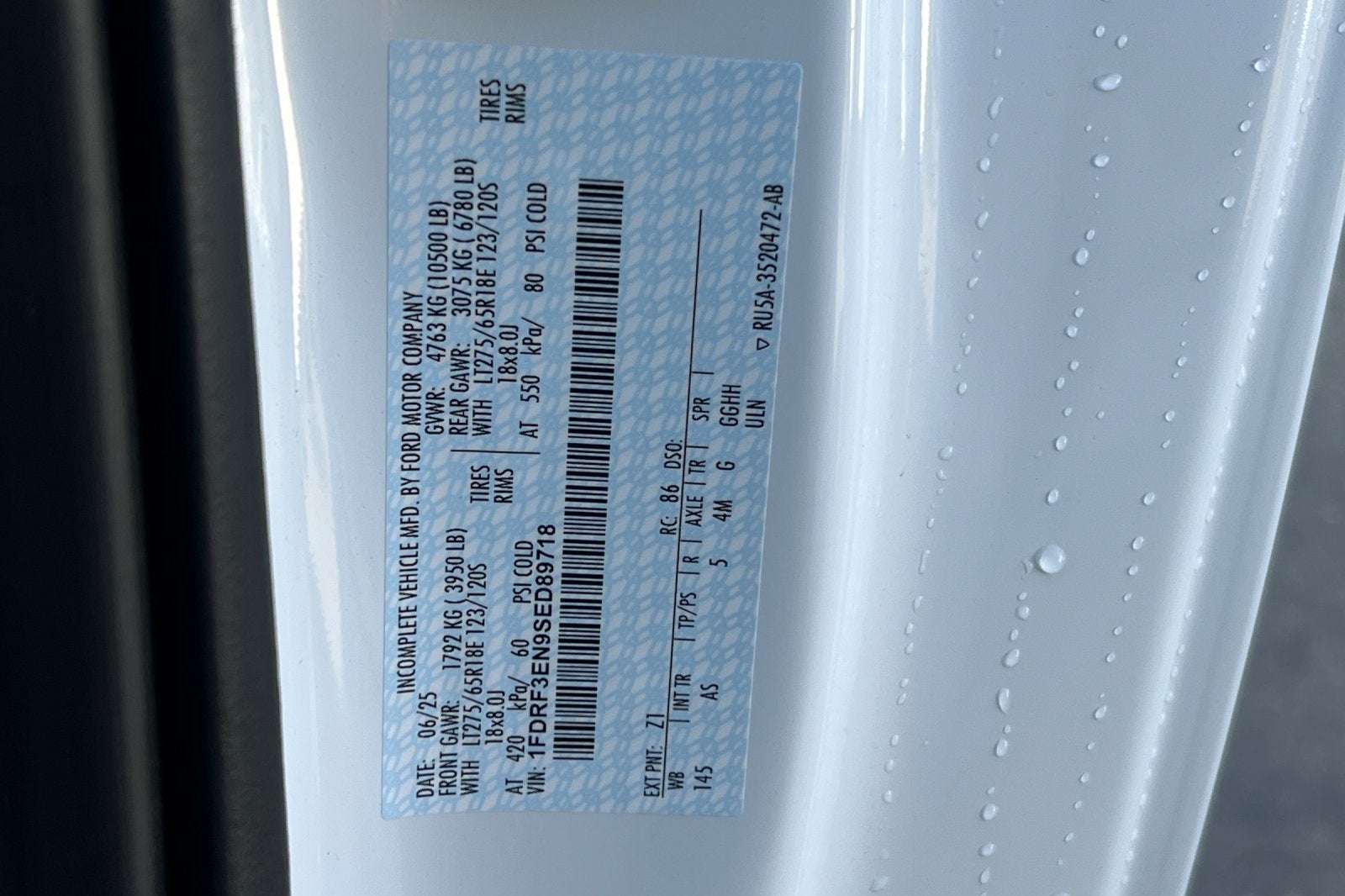 2025 Ford F-350SD XL 2D Standard Cab 9' Royal Service Body