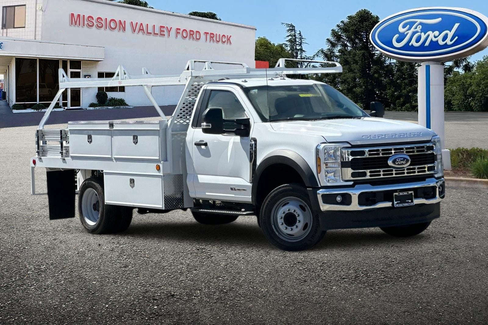 2026 Ford F-450SD XL DRW 2D Standard Cab 12' Scelzi Contractor Body