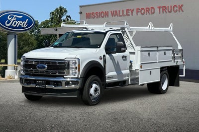 2026 Ford F-450SD XL DRW 2D Standard Cab 12' Scelzi Contractor Body