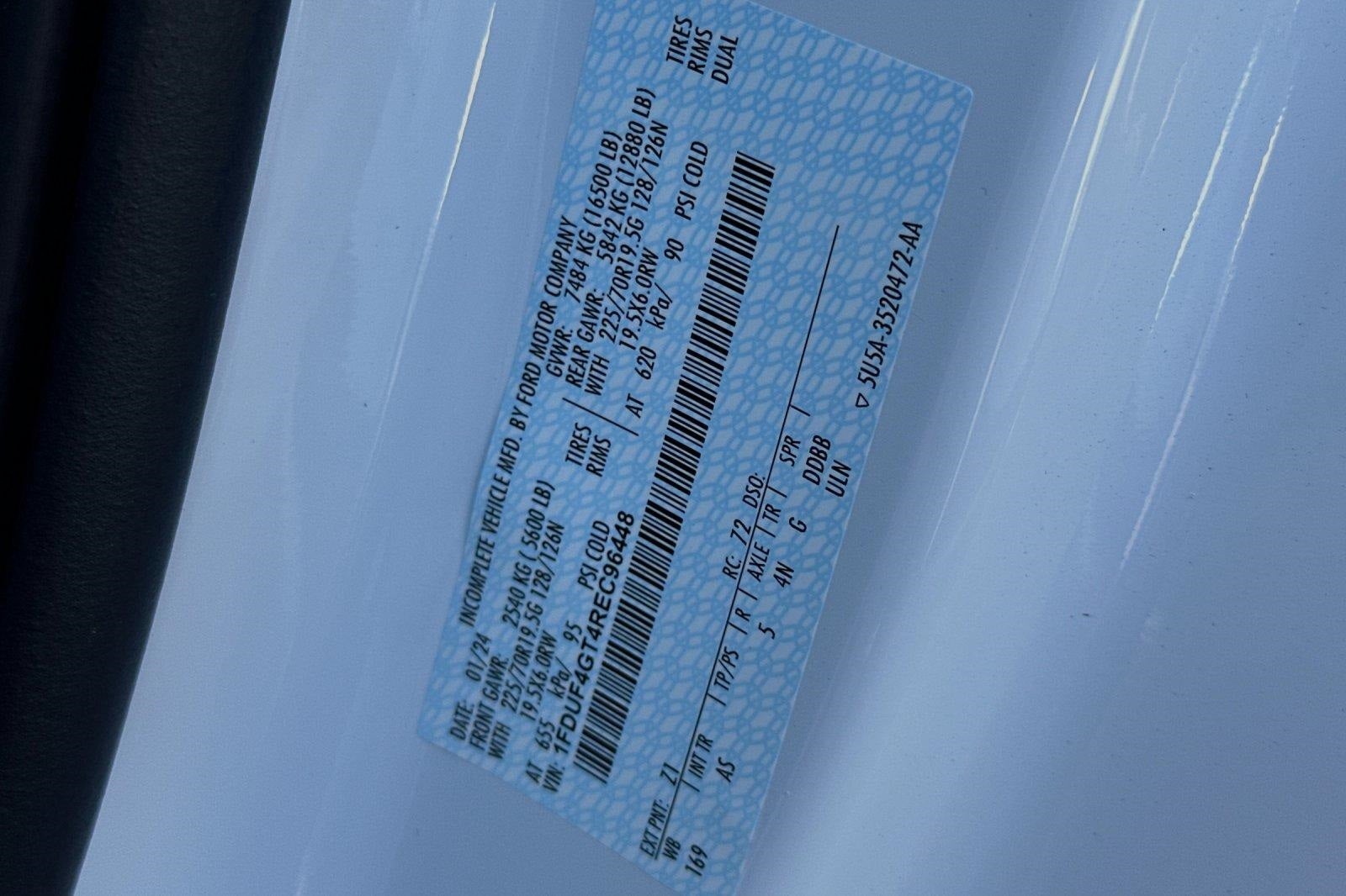 2024 Ford F-450SD DRW 2/3 Yard MVFT Dump Body