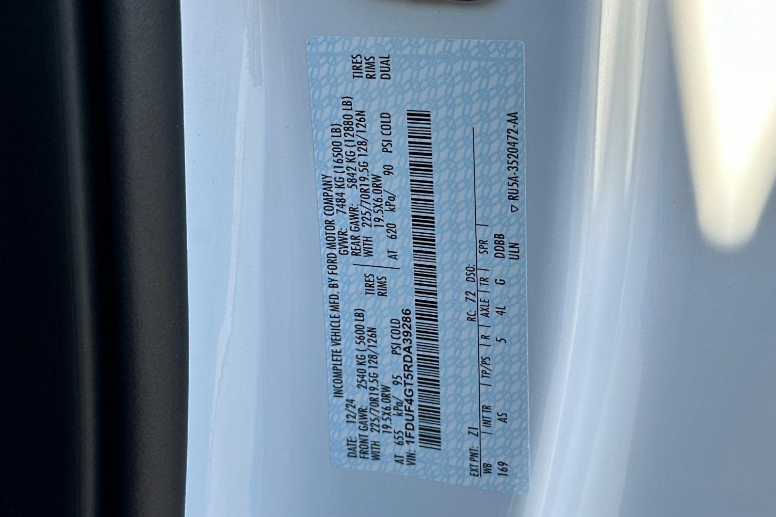 2024 Ford F-450SD XL DRW 2D Standard Cab/Cab & Chassis