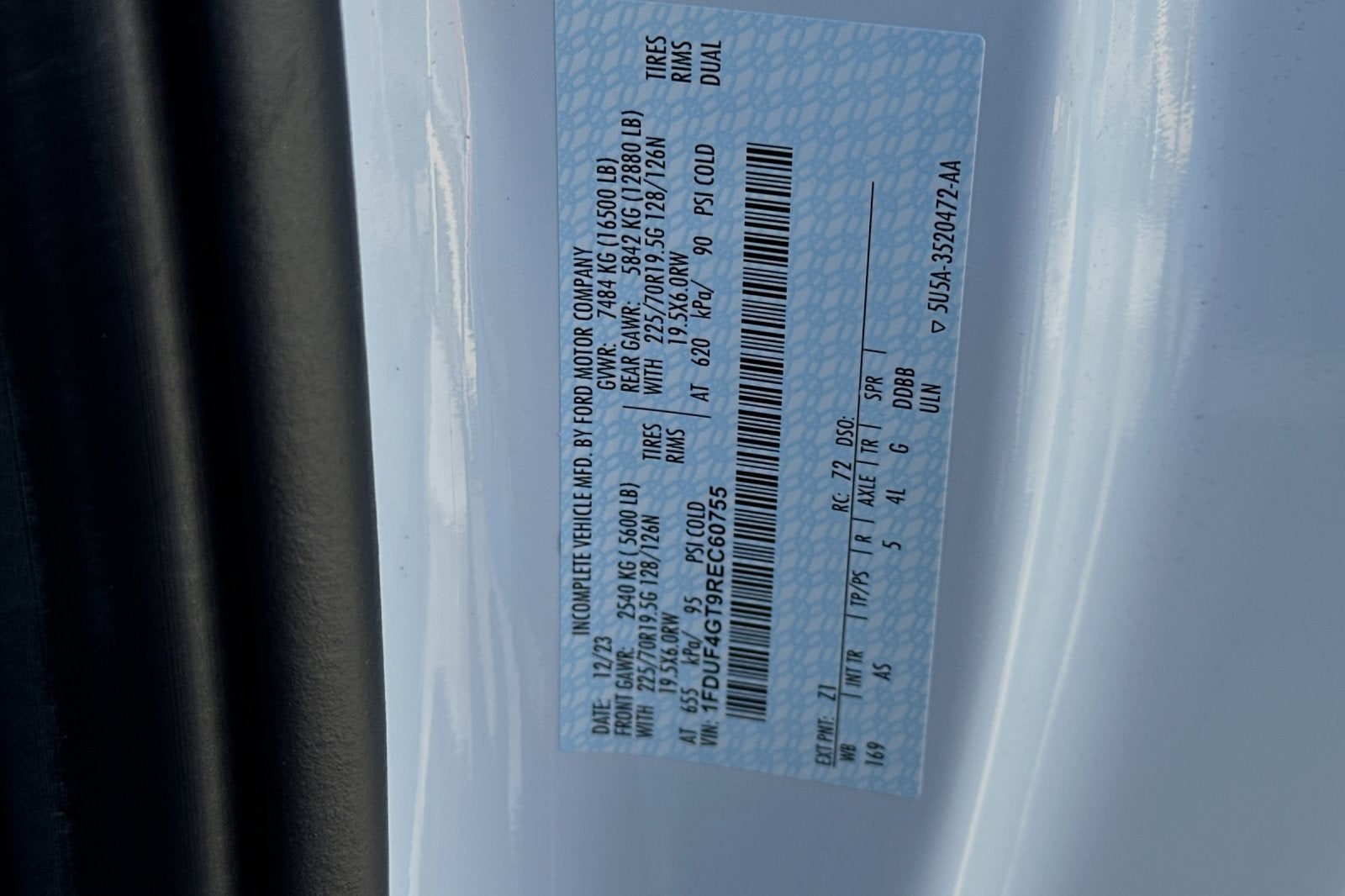 2024 Ford F-450SD XL DRW Rugy 2/3 Yard Dump Body