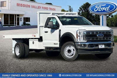 2024 Ford F-550SD XL DRW 12' Royal Flatbed Dump Body