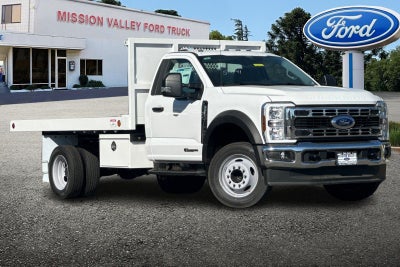 2024 Ford F-550SD XL DRW 12' Royal Flatbed Dump Body
