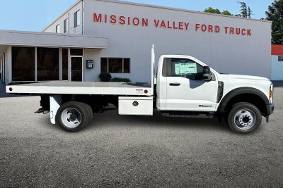2024 Ford F-550SD XL DRW 12' Royal Flatbed Dump Body