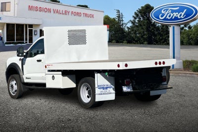 2024 Ford F-550SD XL DRW 12' Royal Flatbed Dump Body