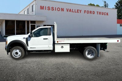 2024 Ford F-550SD XL DRW 12' Royal Flatbed Dump Body