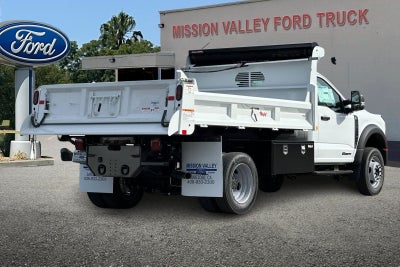2025 Ford F-550SD DRW 2/3 Yard Dump Body