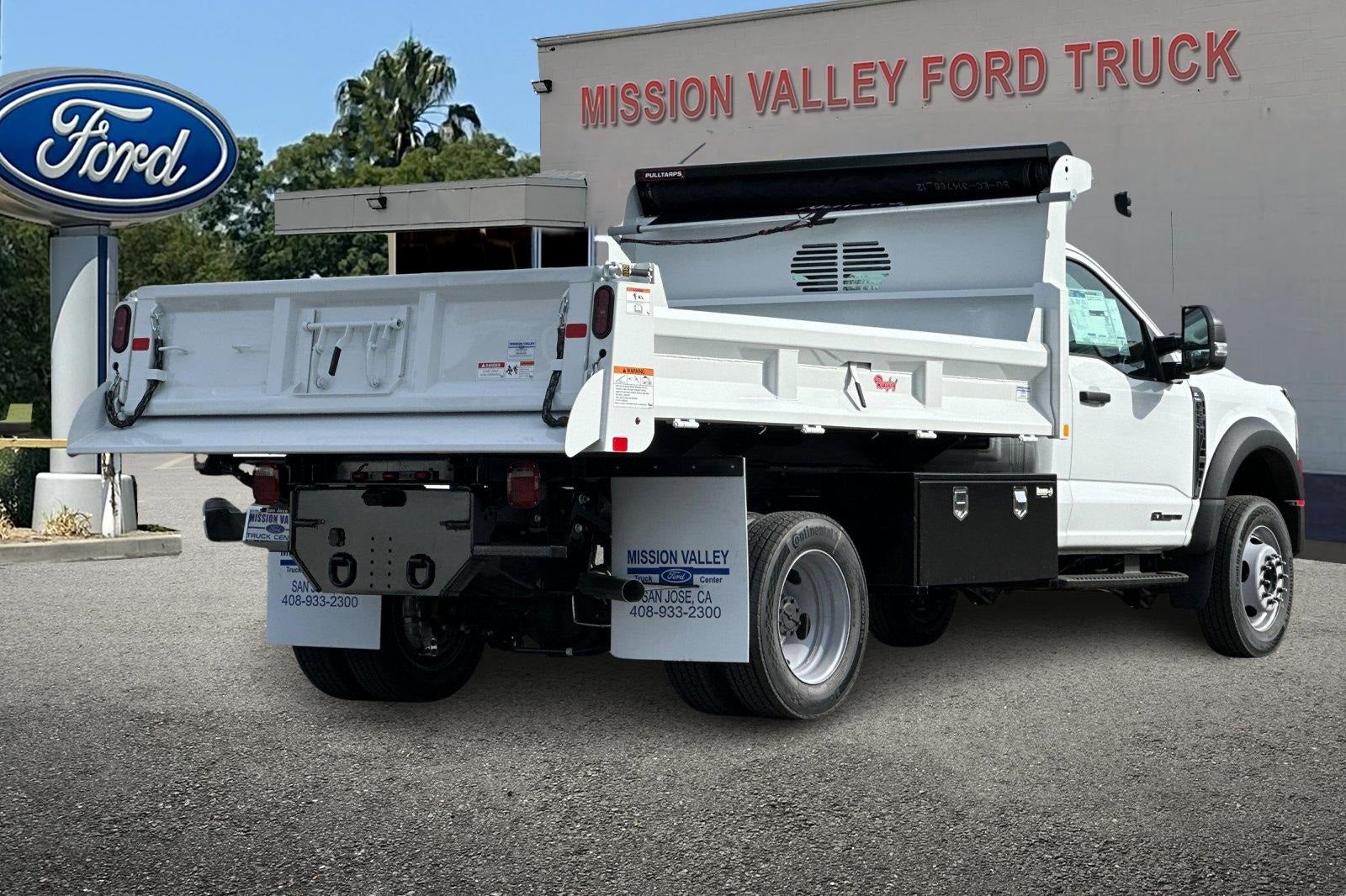 2025 Ford F-550SD DRW 2/3 Yard Dump Body
