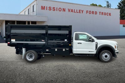 2025 Ford F-550SD XL DRW 14' Rugby Landscape Dump