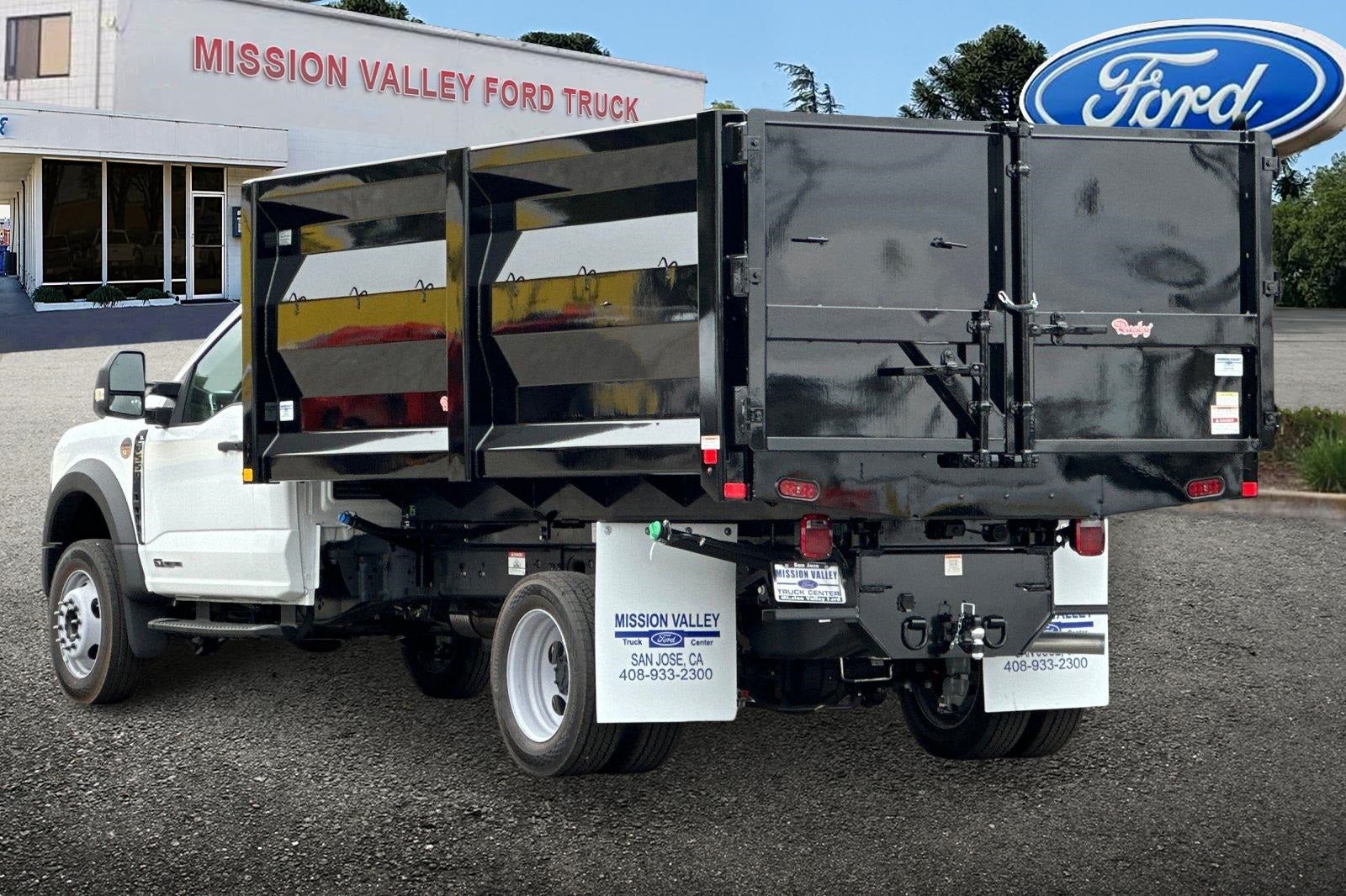 2025 Ford F-550SD XL DRW 14' Rugby Landscape Dump