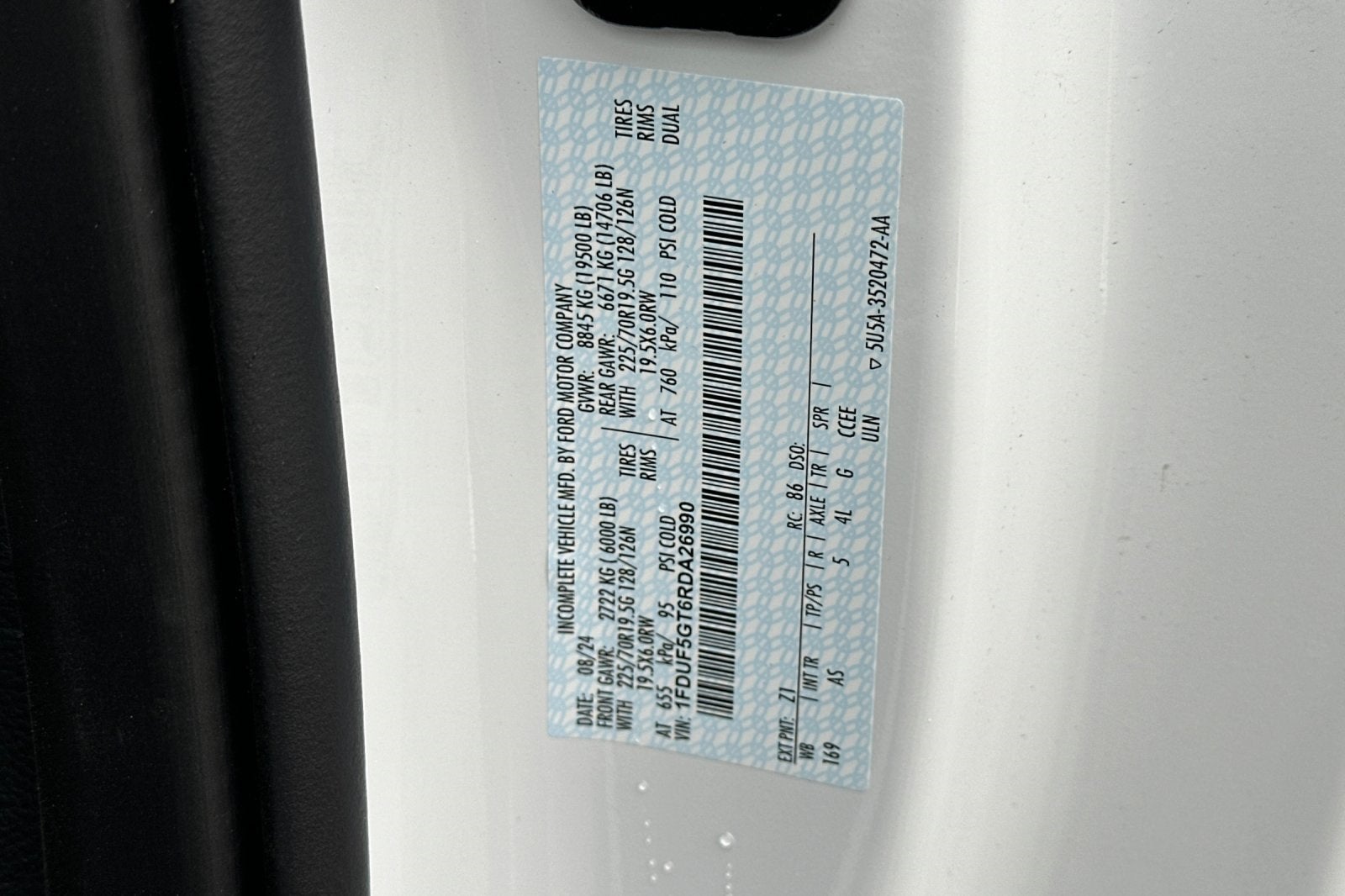 2024 Ford F-550SD DRW 11' Royal Service Body