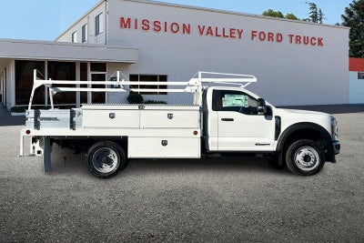 2026 Ford F-550SD XL DRW 12' Scelzi Contractor Body
