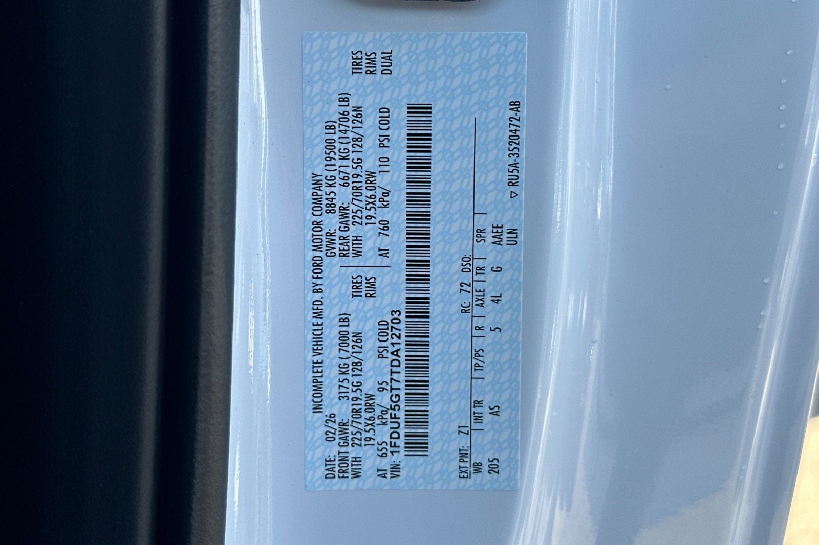 2026 Ford F-550SD DRW