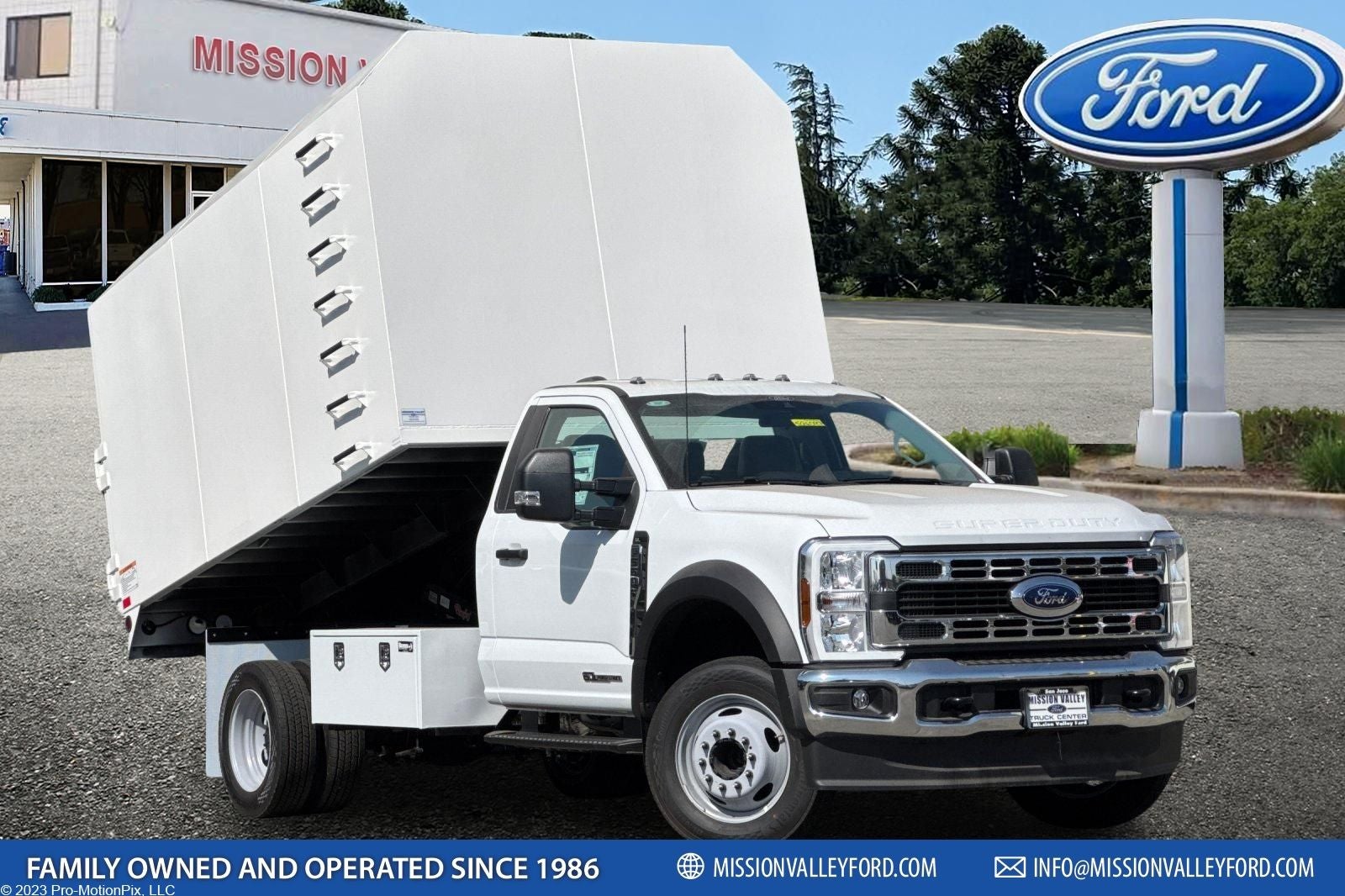 2026 Ford F-550SD XL DRW 2D Standard Cab 12' MVFT Chipper Box Body