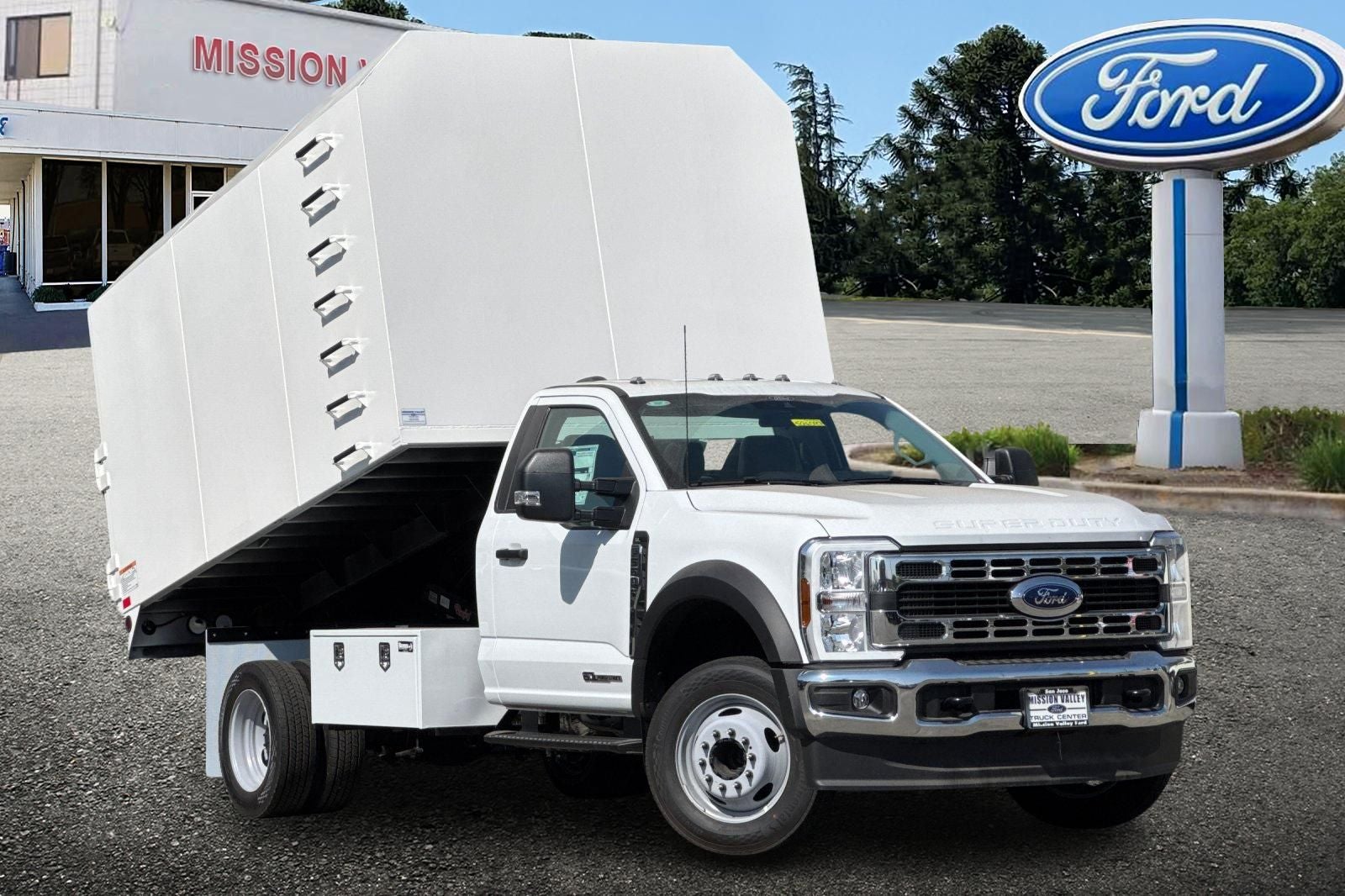 2026 Ford F-550SD XL DRW 2D Standard Cab 12' MVFT Chipper Box Body