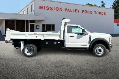 2025 Ford F-550SD DRW 2D Standard 2/3 Yard Dump