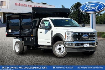 2025 Ford F-550SD DRW 2D Standard Cab/Cab & Chassis 12' Landscape Rugby Dump