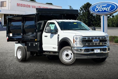 2025 Ford F-550SD DRW 2D Standard Cab/Cab & Chassis 12' Landscape Rugby Dump
