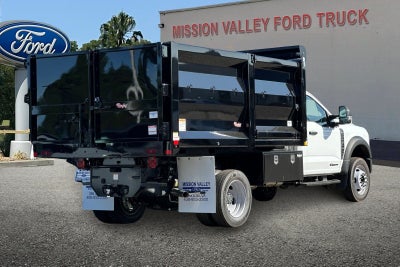 2025 Ford F-550SD DRW 2D Standard Cab/Cab & Chassis 12' Landscape Rugby Dump