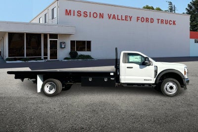 2024 Ford F-550SD XL DRW 2 Door Standard Cab 16' Rugby Flatbed