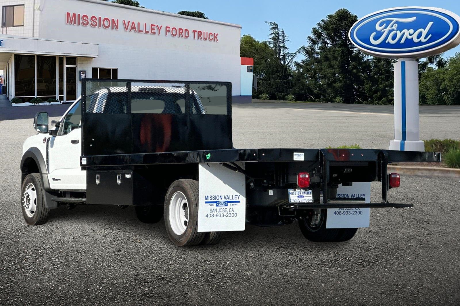 2024 Ford F-550SD XL DRW 2 Door Standard Cab 16' Rugby Flatbed