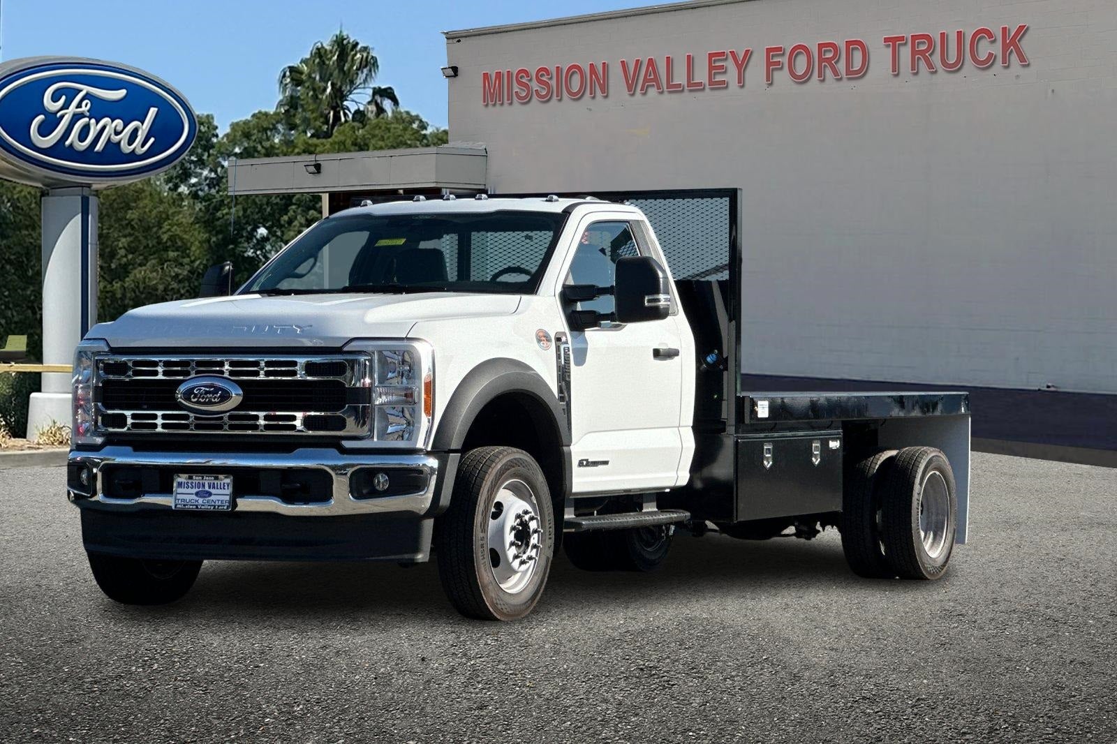 2024 Ford F-550SD XL DRW 2 Door Standard Cab 16' Rugby Flatbed