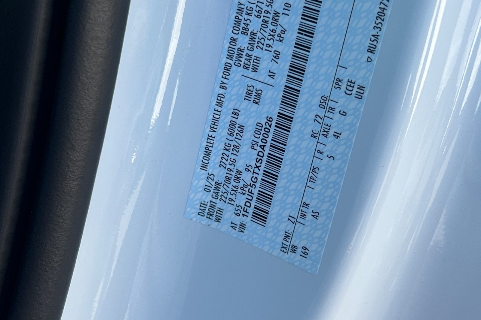 2025 Ford F-550SD XL DRW 2D Standard Cab/Cab & Chassis