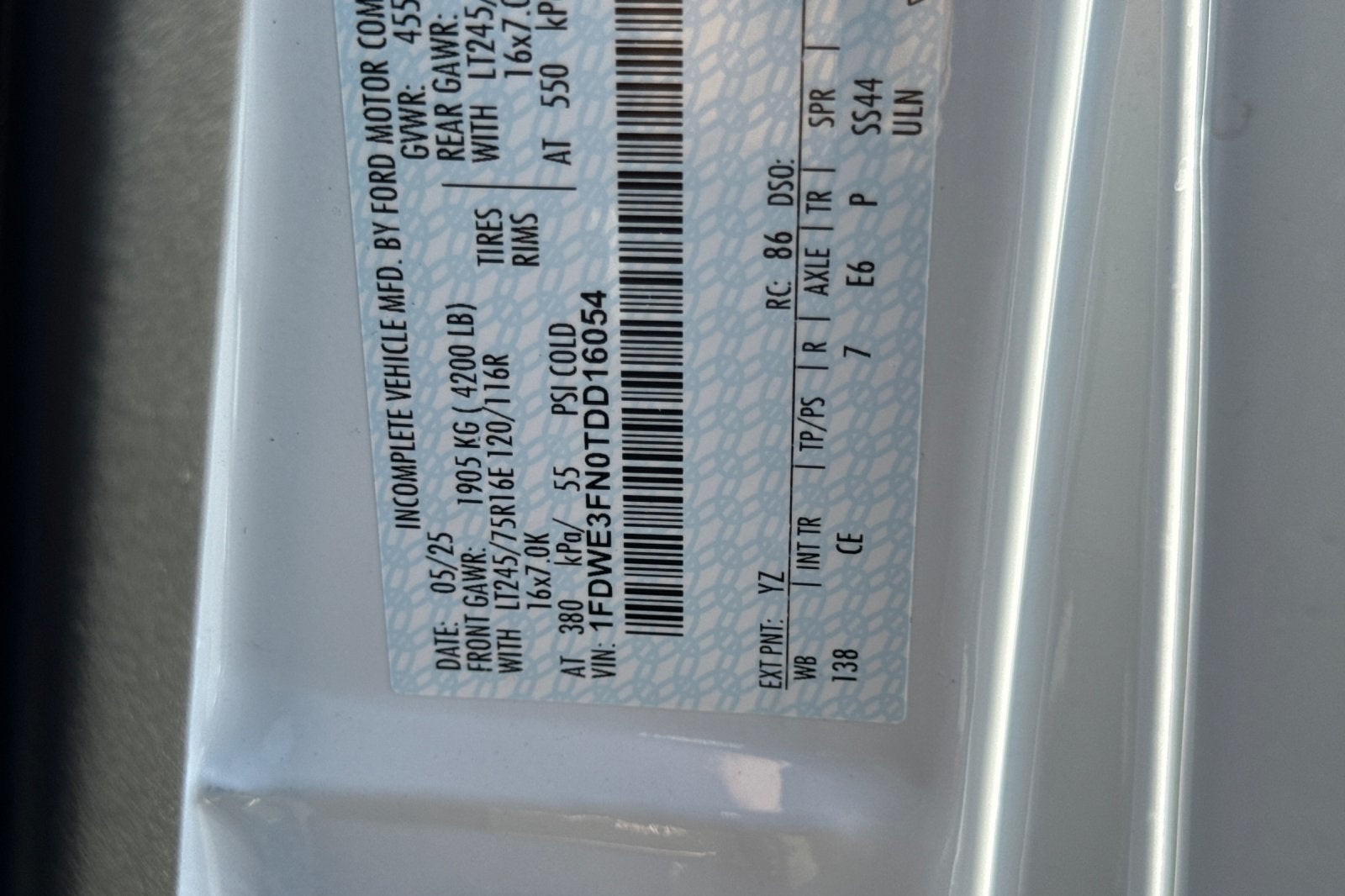 2026 Ford E-350SD Base Cutaway Knapheide KUV129SH HR