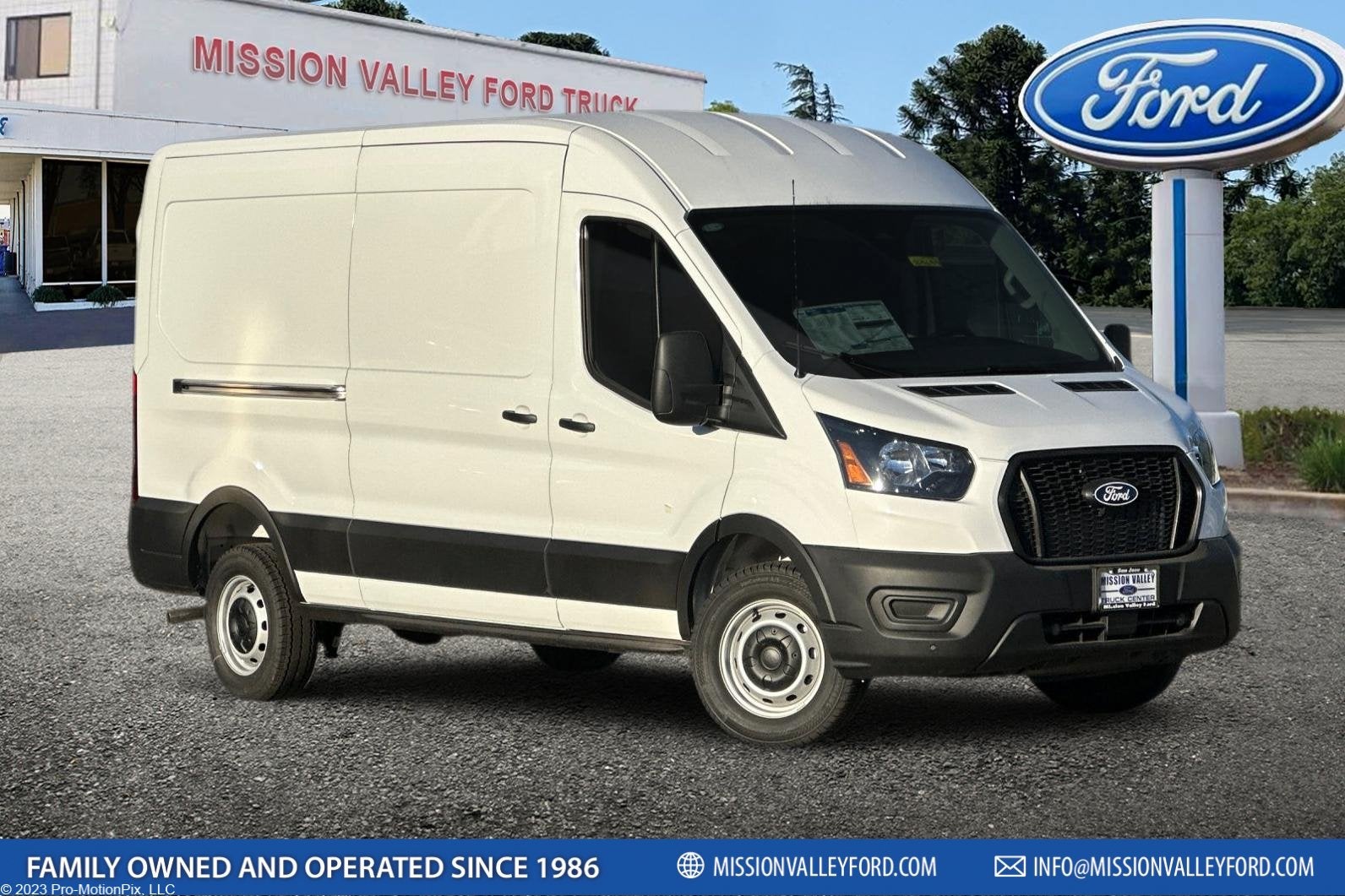 2026 Ford Transit-250 Base 3D Cargo Van CVI HVAC Package & Ladder Rack