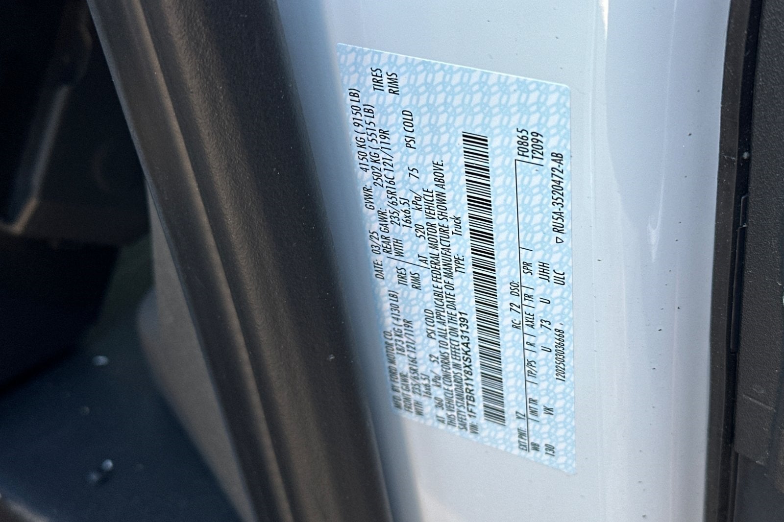 2025 Ford Transit-250 Base Electrician Package