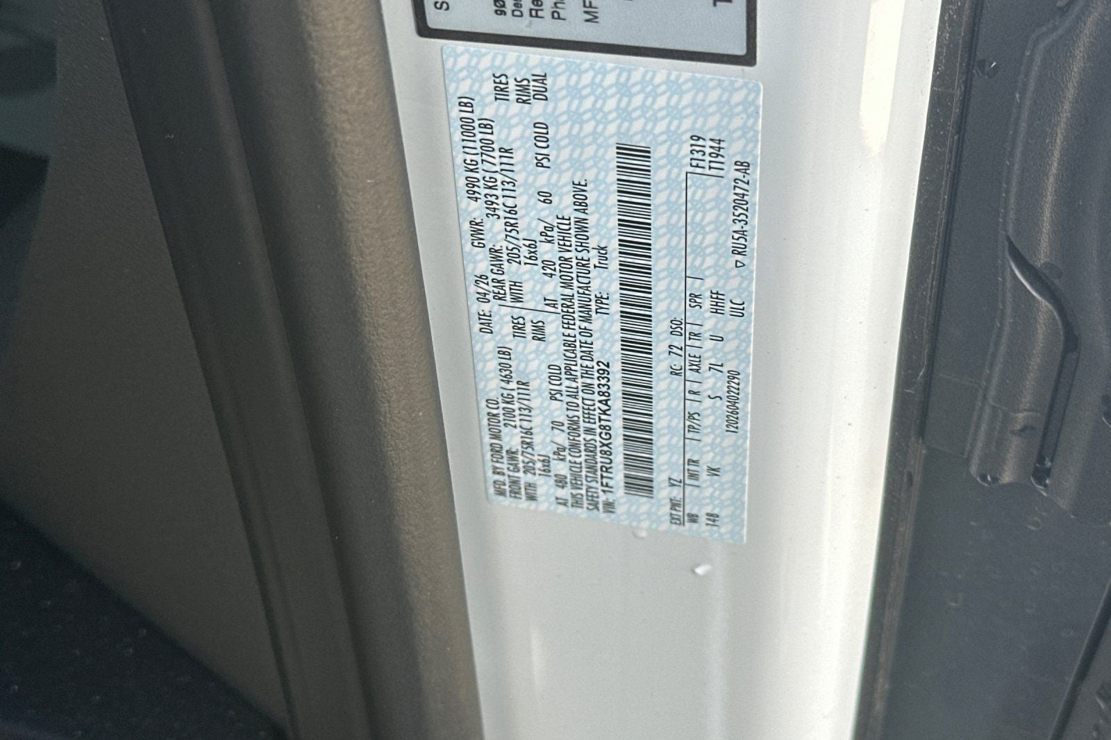 2026 Ford Transit-350 Base Thermo King Reefer